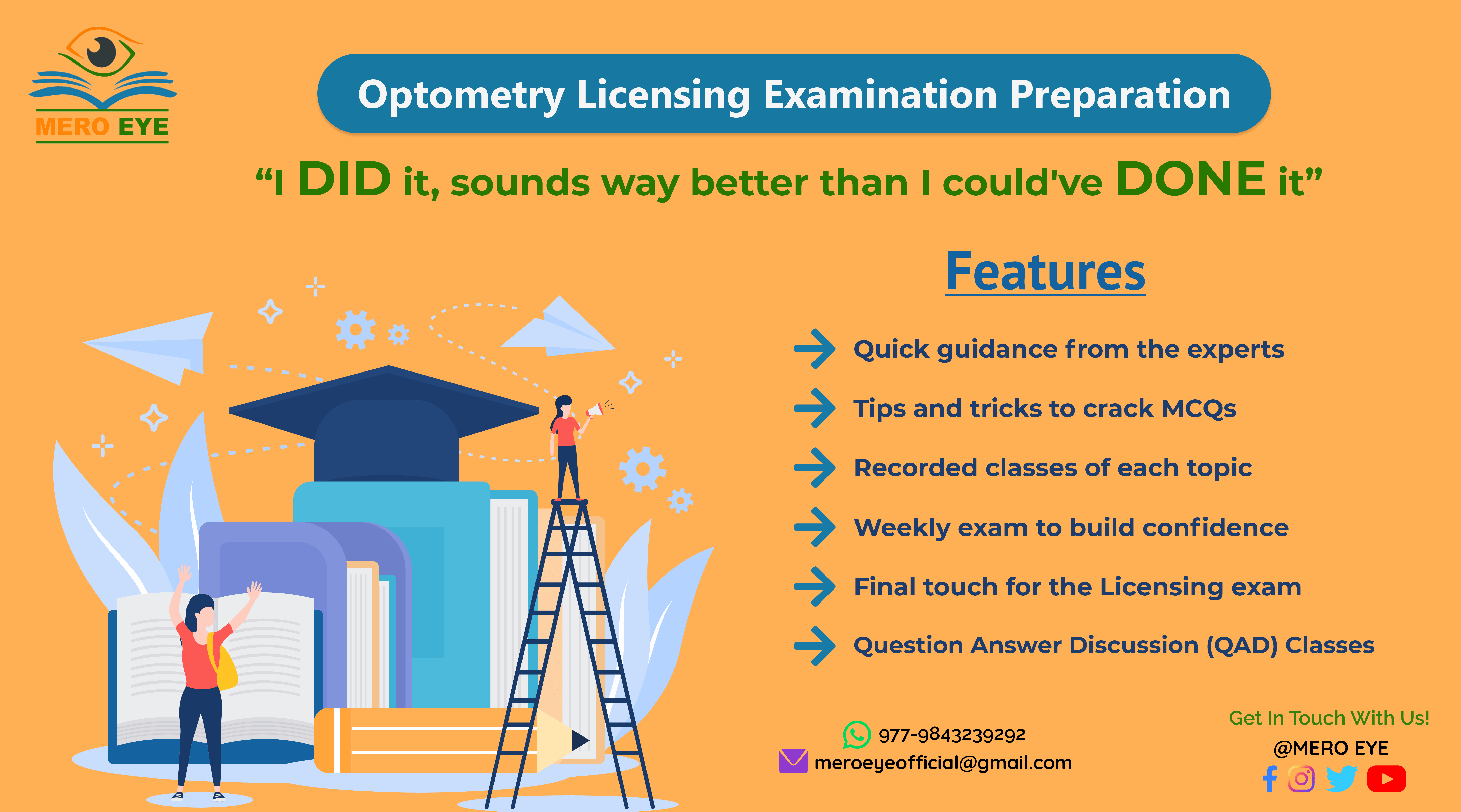 LICENSE EXAMINATION FOR OPTOMETRY